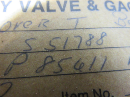 Crosby Valve & Gage 551788 Over T Bellows Pressure Relief Valve Parts