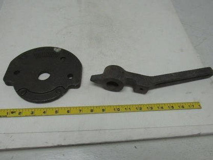 United Conveyor 19658 Gate Handle Assembly For 8" Rotary Disc W/Bolts