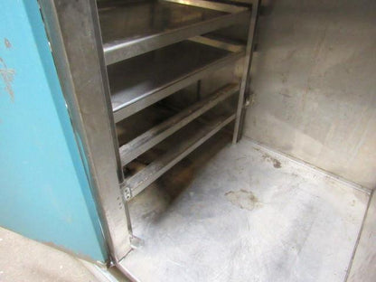 Wear Ever 3 Door Rolling Bakers Tool Storage Drying Soap Curing Rack W/ Trays