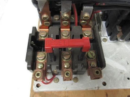 Square D 8736SE02 Series A Size 3 Reversing Starter 480V Coil 3 Pole