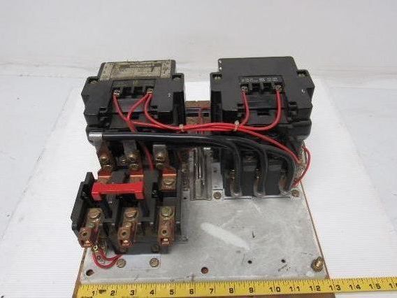 Square D 8736SE02 Series A Size 3 Reversing Starter 480V Coil 3 Pole