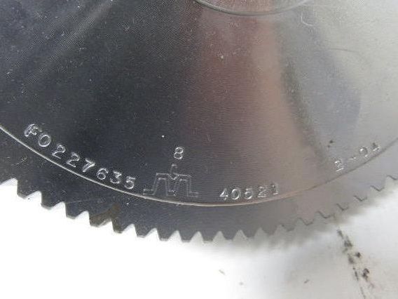F0227635 Left hand Helical Gear 92 Tooth 8-3/16" O.D. 1-9/16" Bore