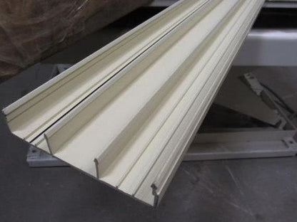 Panduit T3BEI6 T3 Raceway Base Ivory lot of 9 pcs (54ft total)