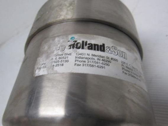 Holland Stainless Steel 2"Single Seat Valve As Pictured /No ID Numbers