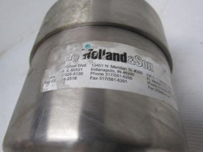 Holland Stainless Steel 2"Single Seat Valve As Pictured /No ID Numbers