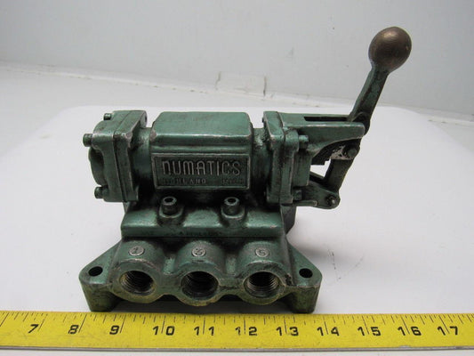 Numatics 4DPAL4SB Manual Hydraulic Valve 5-1/2" NPT Ports