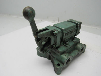 Numatics 4DPAL4SB Manual Hydraulic Valve 5-1/2" NPT Ports