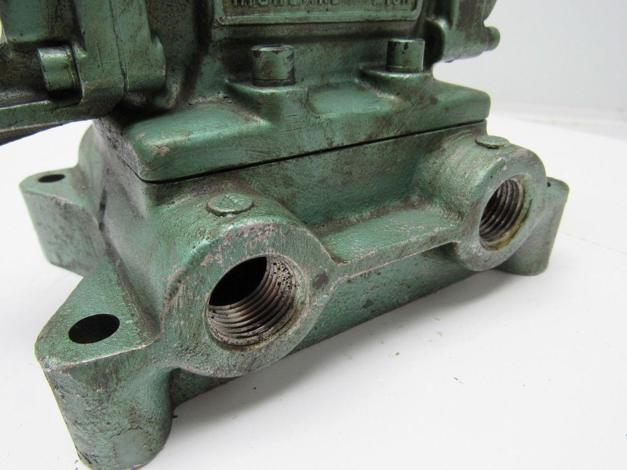 Numatics 4DPAL4SB Manual Hydraulic Valve 5-1/2" NPT Ports