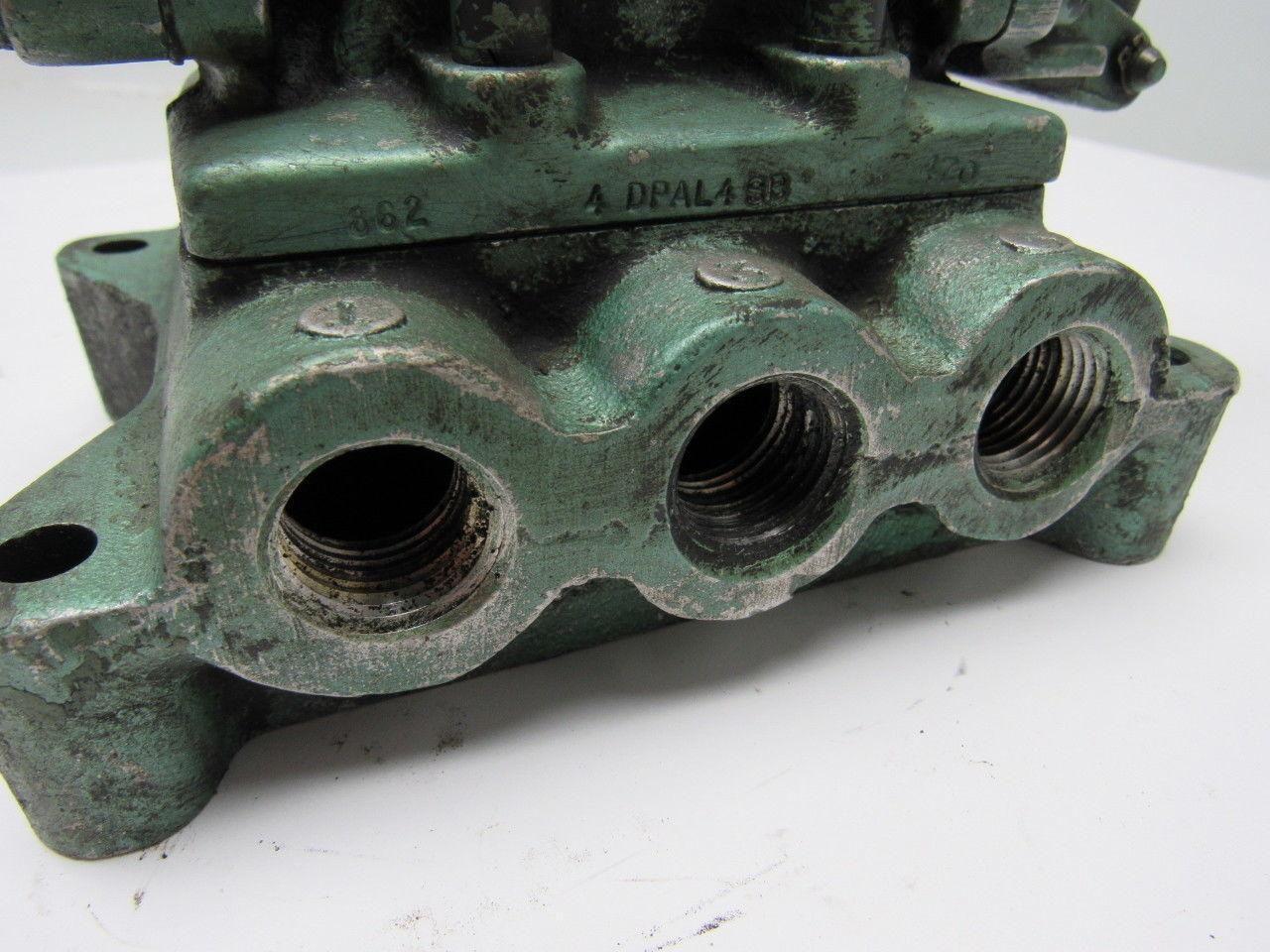 Numatics 4DPAL4SB Manual Hydraulic Valve 5-1/2" NPT Ports