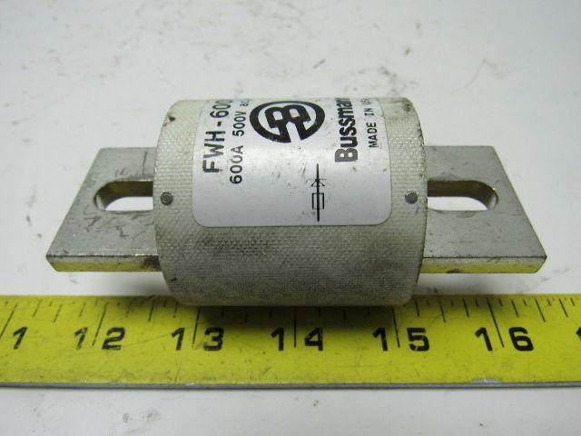 Buss Bussman FWH-600A 600 Amp 500v ac/dc Fuse