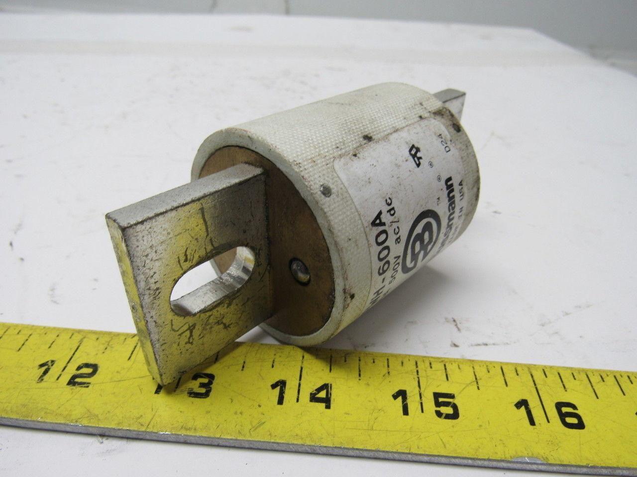 Buss Bussman FWH-600A 600 Amp 500v ac/dc Fuse
