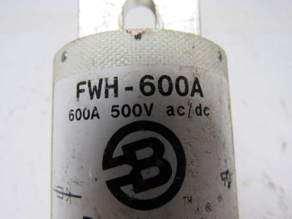 Buss Bussman FWH-600A 600 Amp 500v ac/dc Fuse