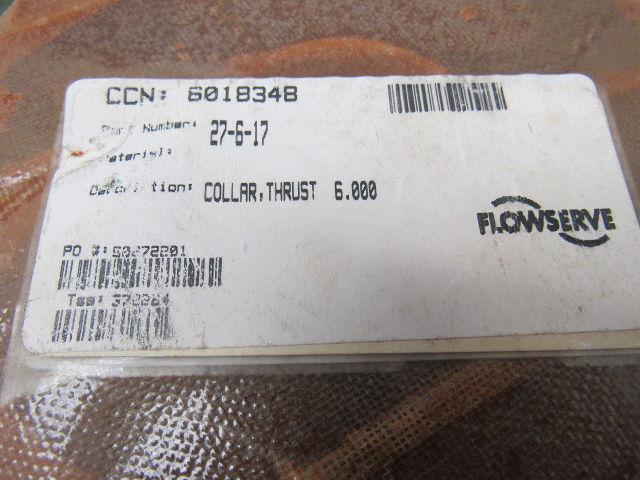 Flowserve 27-6-17 6" Thrust Collar 2.125" Bore