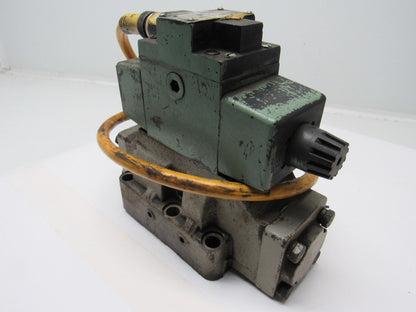 Parker D3W 3C56Y 14 Double Op Solenoid Directional Valve 3000 PSI Max 120V Coil