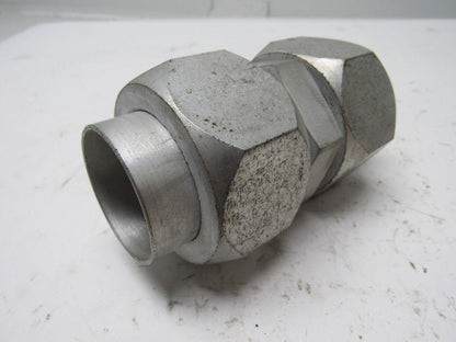 Parker S58 1-1/2" Hydraulic  Flare Union Connector Jic 24
