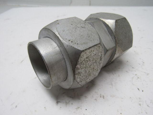 Parker S58 1-1/2" Hydraulic  Flare Union Connector Jic 24