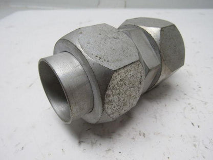 Parker S58 1-1/2" Hydraulic  Flare Union Connector Jic 24