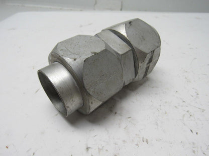 Parker S58 1-1/2" Hydraulic  Flare Union Connector Jic 24