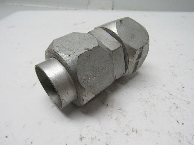 Parker S58 1-1/2" Hydraulic  Flare Union Connector Jic 24