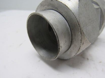 Parker S58 1-1/2" Hydraulic  Flare Union Connector Jic 24
