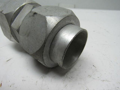 Parker S58 1-1/2" Hydraulic  Flare Union Connector Jic 24