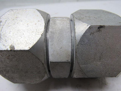 Parker S58 1-1/2" Hydraulic  Flare Union Connector Jic 24