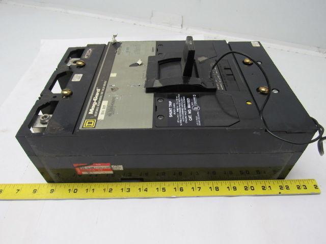 Square D MAL2680045M8002 2 Pole 800 Amp Circuit Breaker With MA11021 Shunt Trip