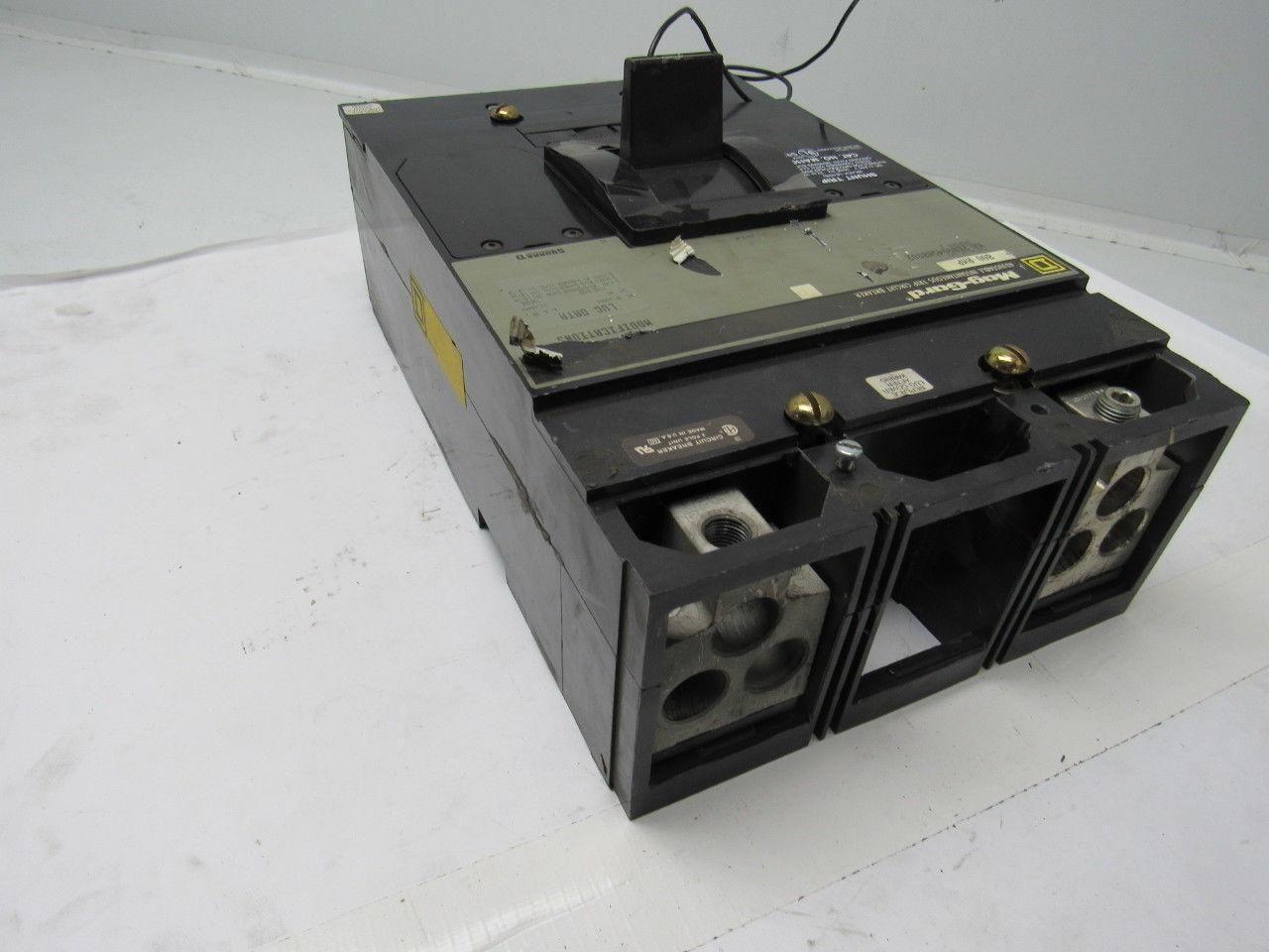 Square D MAL2680045M8002 2 Pole 800 Amp Circuit Breaker With MA11021 Shunt Trip