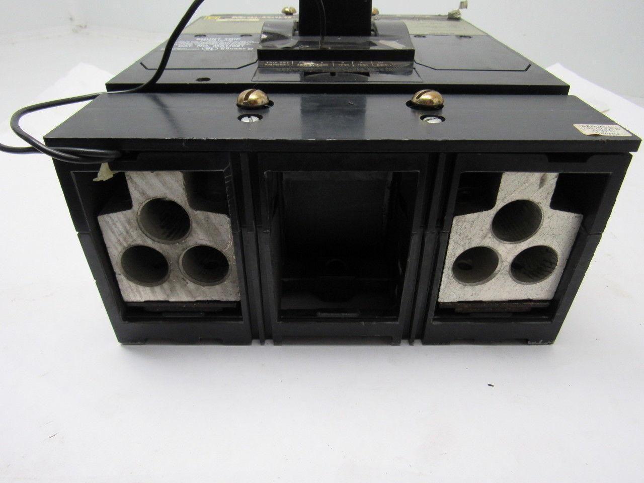 Square D MAL2680045M8002 2 Pole 800 Amp Circuit Breaker With MA11021 Shunt Trip