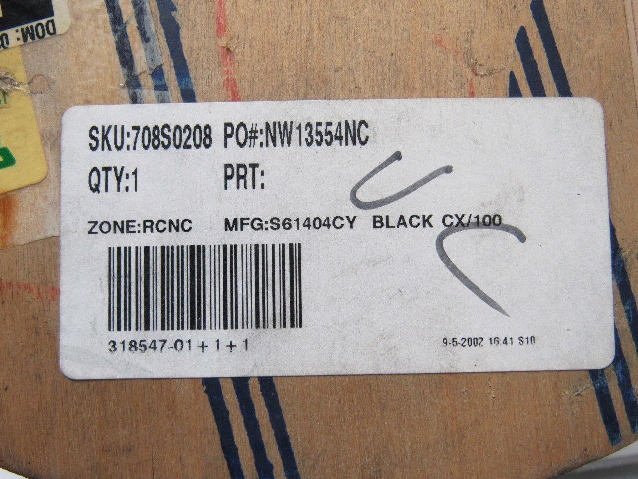 Alpha Wire Co S61404CY 20-4 Servo Encoder Cable 99' Spool