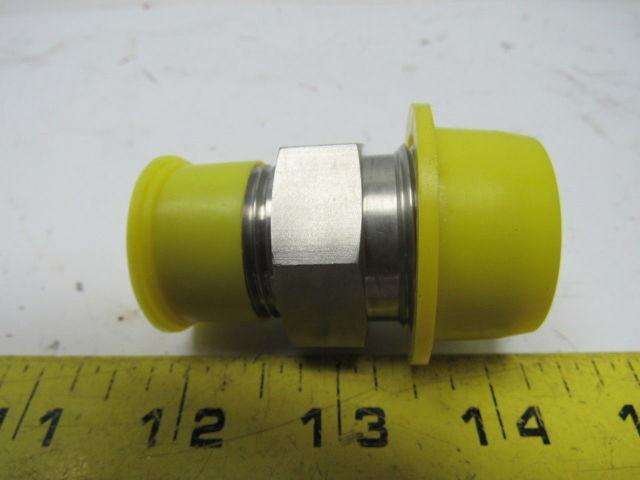 Cap Midlock 3/4" Pipe Thread Size 0.750 Stainless Steel Lot of 5