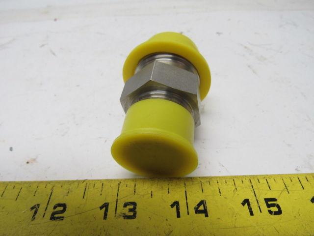 Cap Midlock 3/4" Pipe Thread Size 0.750 Stainless Steel Lot of 5