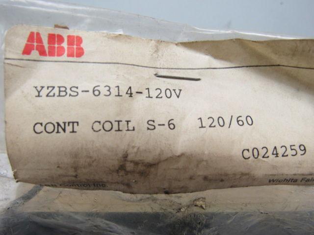 ABB YZBS-6314-120V Replacement Coil 120V/60Hz