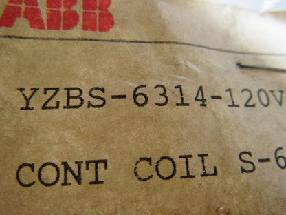 ABB YZBS-6314-120V Replacement Coil 120V/60Hz