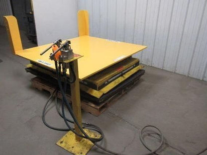 KNIGHT 4000 LB 2 Ton Air Pneumatic Lift & Tilt Table 57x52" Top 35 Deg Tilt