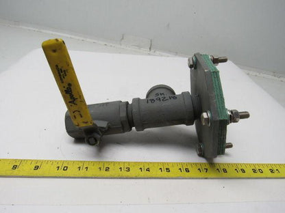B38848-01 IDD-II Flame Detector Direct Mount Assembly W/Isolation Valve 1" NPT