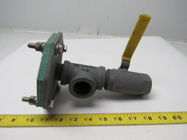 B38848-01 IDD-II Flame Detector Direct Mount Assembly W/Isolation Valve 1" NPT