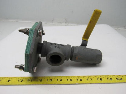 B38848-01 IDD-II Flame Detector Direct Mount Assembly W/Isolation Valve 1" NPT