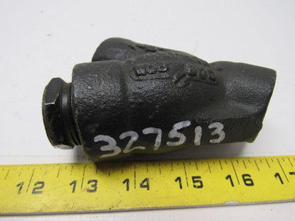 Armstrong B1SW Cast Carbon Steel Socket Weld Y Strainer 1/2"