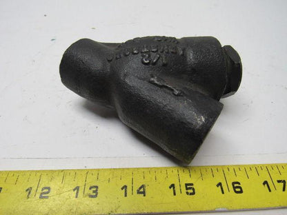 Armstrong B1SW Cast Carbon Steel Socket Weld Y Strainer 1/2"