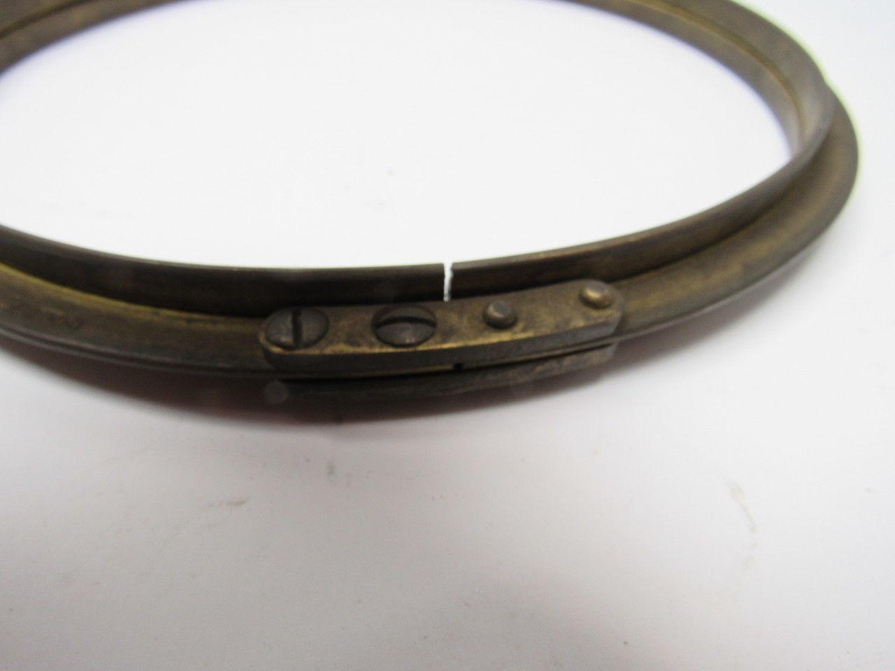 Dodge 708 Sleevoil Pillow Block 2 piece Brass Oil Ring W/ 4 Screws 7-9/16" I.D.