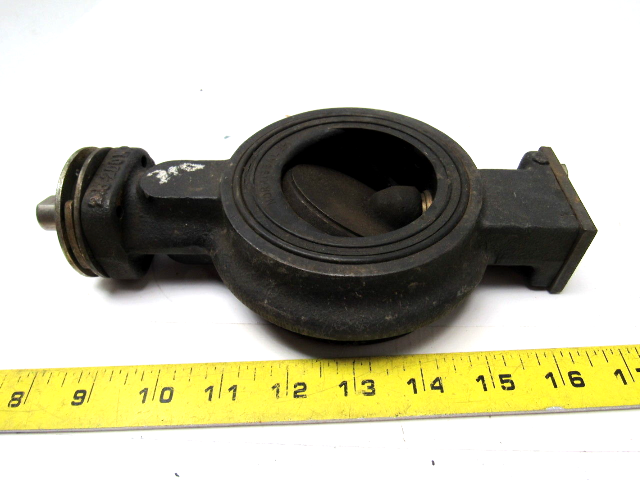 Dover Norriseal 2.5" Butterfly Valve Angle Disc 200WP Series 200