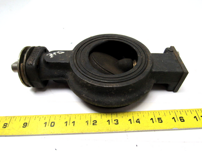 Dover Norriseal 2.5" Butterfly Valve Angle Disc 200WP Series 200