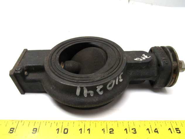 Dover Norriseal 2.5" Butterfly Valve Angle Disc 200WP Series 200
