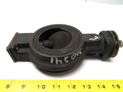 Dover Norriseal 2.5" Butterfly Valve Angle Disc 200WP Series 200