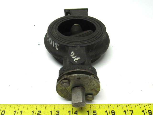 Dover Norriseal 2.5" Butterfly Valve Angle Disc 200WP Series 200
