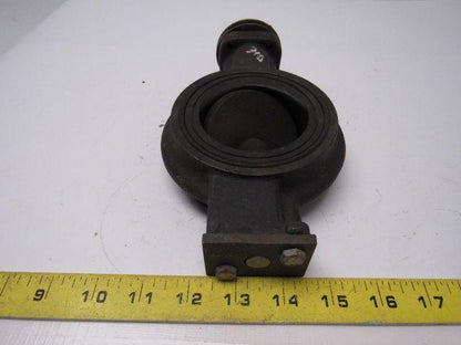 Dover Norriseal 2.5" Butterfly Valve Angle Disc 200WP Series 200