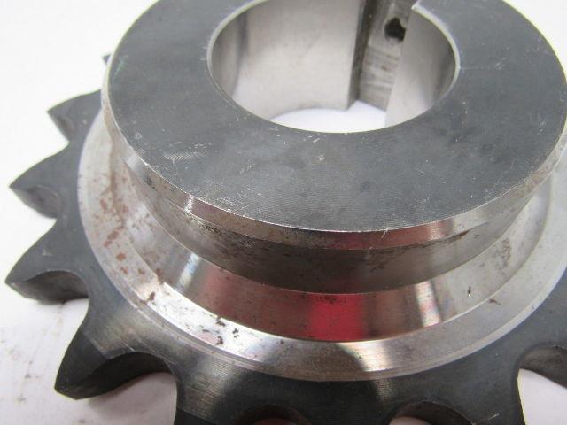 P80B18HE 18 Tooth Sprocket #80 1.968" Bore W/2 Set Screws 1/2" X 1/4" Keyway