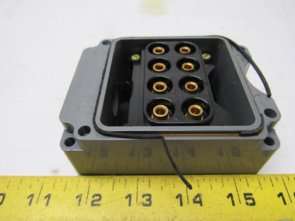 Honeywell 18PA3 Micro Switch Terminal Block Base Receptacle 8 Pole