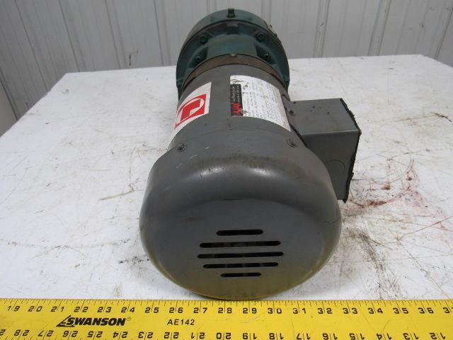 Reliance Electric 140DM16A 20.9:1 Gearbox Speed Reducer W/1.5 230/460V Motor